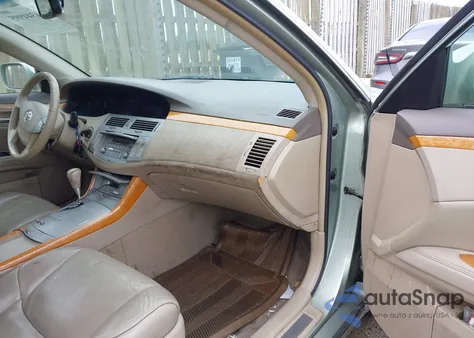 2006 Toyota Avalon Xls z USA, uszkodzony, nr VIN 4T1BK36B66U081421